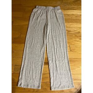 Lucky Brand women's soft grey elastic waist casual loose fitting pants sz small